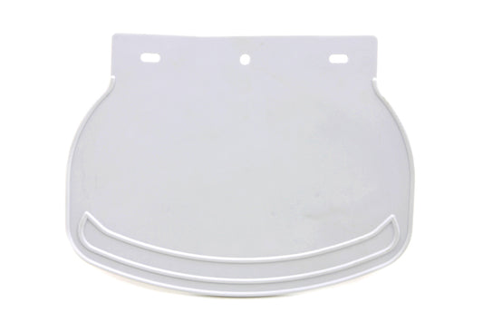 HARLEY Mud Flap Rubber White Plain fits 0- All, models for front and rear fenders 0- All, models for front and rear fenders