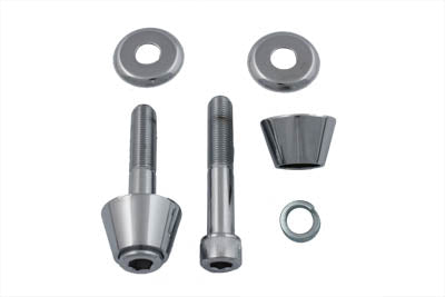 HARLEY Tapered Cone Riser Kit Chrome fits 0- Custom, application
