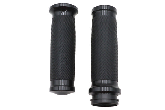 HARLEY Caliber Lenkergriff-Set Schwarz Passend für 2008-2022 FLT,