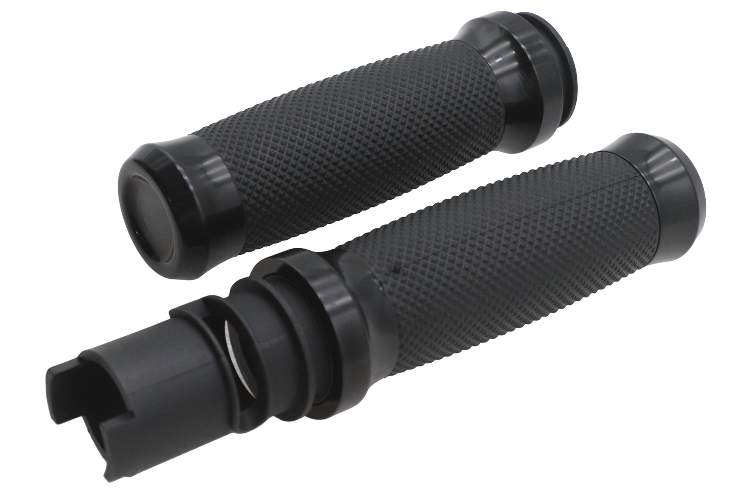 HARLEY Diamond Style Griffset Schwarz Passt 2024-UP FLHX, 2024-UP FLTRX, 2023-UP FLHXSE, 2023-UP