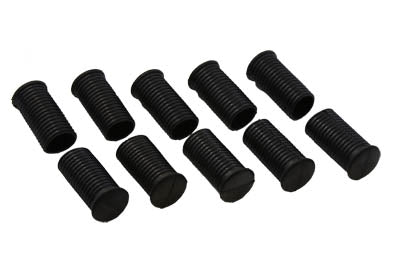 HARLEY Replica Driver Footpeg Rubber Black fits 1952-1956 K, 1971-1984 FX, 1957-1984 XL,