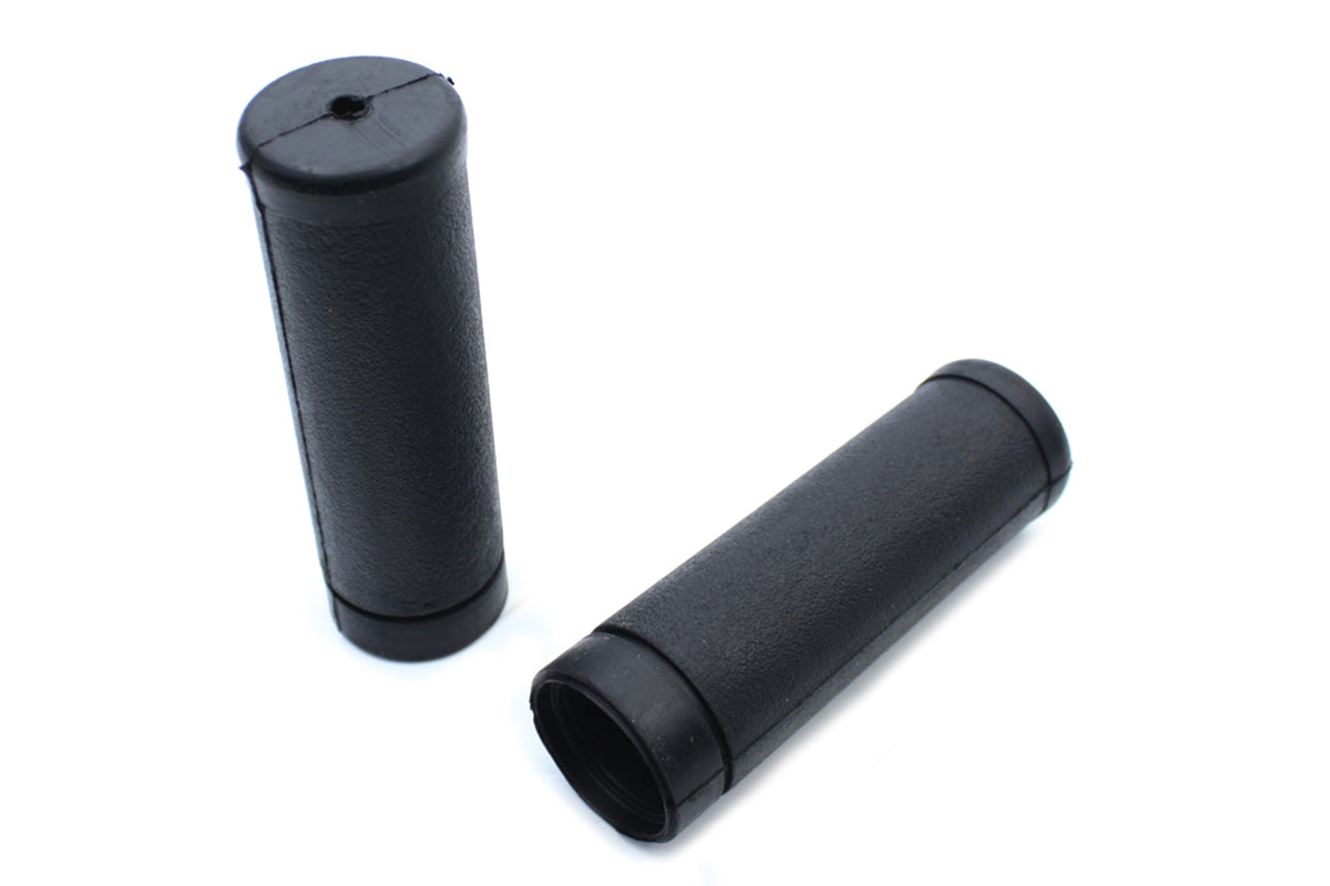 HARLEY Replica Stock Style Black Grip Set fits 1982-1984 FL, 1982-1984 FX, 1982-2003 XL, 1984-2015 FXST, 1986-2015 FLST, 1982-1994 FXR, 1