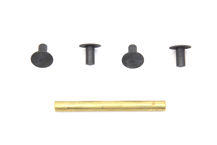 HARLEY Rear Fender Hinge Pin and Rivet Kit fits 1930-1942 G, 1930-1942 W, 1936-1940 EL, 1930-1936 V, 1941-1942 FL, 1937-1942 U,