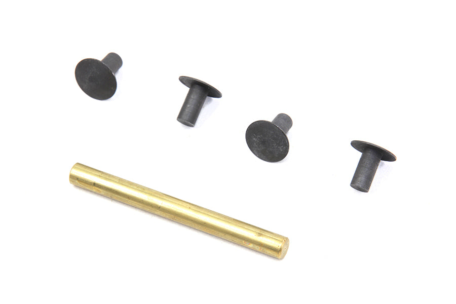 HARLEY Rear Fender Hinge Pin and Rivet Kit fits 1930-1942 G, 1930-1942 W, 1936-1940 EL, 1930-1936 V, 1941-1942 FL, 1937-1942 U,