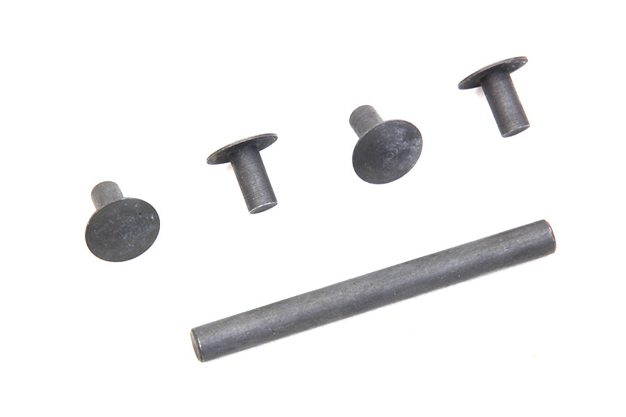 HARLEY Rear Fender Hinge Pin and Rivet Kit fits 1971-1979 FX, 1943-1952 W, 1952-1956 K, 1943-1979 FL, 1957-1979 XL,