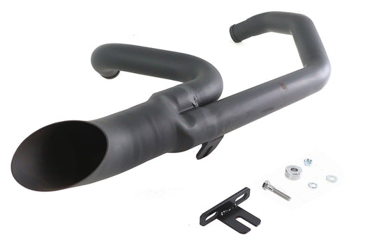 HARLEY Wyatt Gatling Butte Auspuffanlage Schwarz Passend für 1985–2005 FLT,