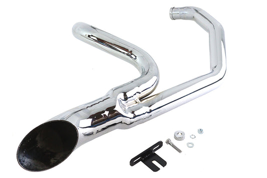 HARLEY Wyatt Gatling Butte Auspuffanlage Chrom Passend für 1985–2005 FLT,