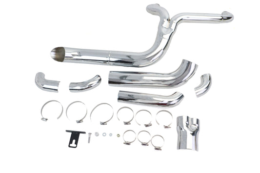 HARLEY Speedster 1-3/4 Zoll 2-in-1 Auspuffkrümmer-Set Chrom Passend für 1996-2006 FLT,