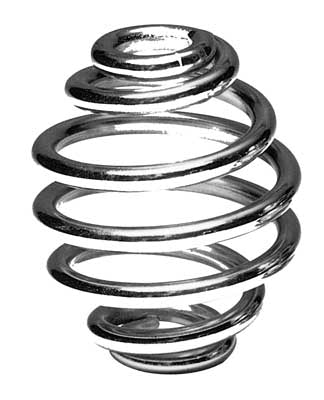 Custom Chrome HARLEY SEAT SPRING 3 INCH CHROME