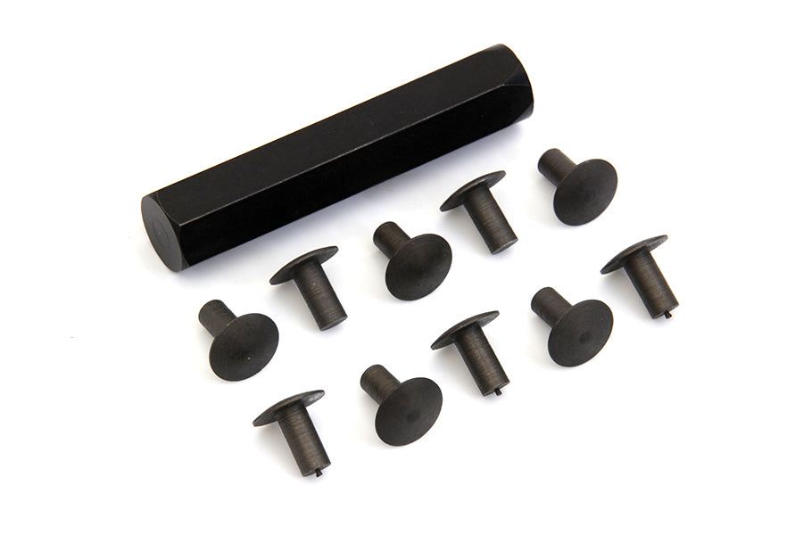 HARLEY Fender to Bracket Rivet Kit fits 1930-1936 V, 1937-1948 U, 1936-1940 EL, 1941-1979 FL, 1952-1956 K, 1957-1979 XL, 1930-1973 G, 1