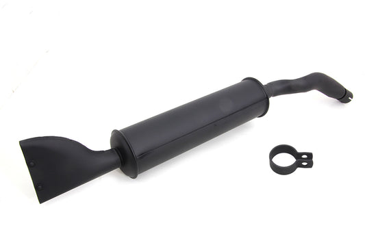 HARLEY Schwarz Servi-Car Auspuff Für 1936-1973 G,