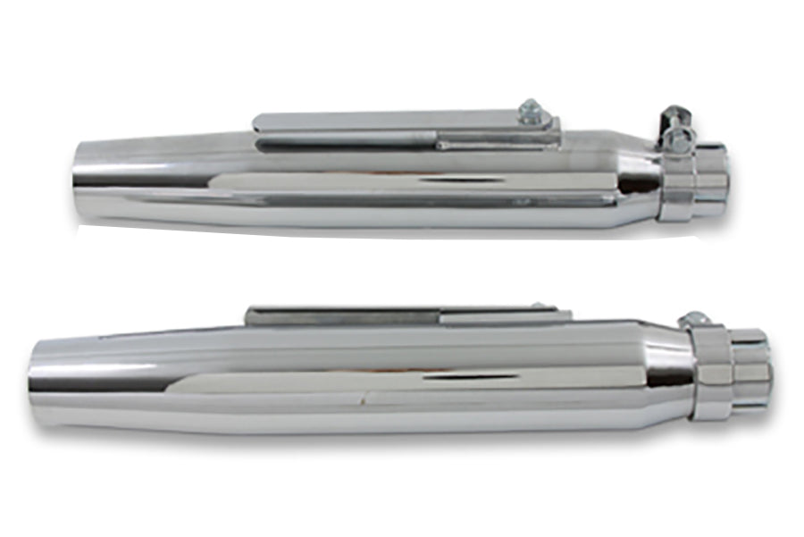 HARLEY Tapered Slip on Muffler Set fits 0- Custom, application 0- Custom, application