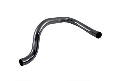 HARLEY Rear Crossover Exhaust Pipe Chrome fits 1965-1969 FL, 1965-1965 FLH, Electric start Panhead only