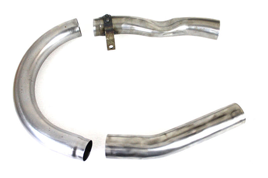 HARLEY UL 3-teiliger Auspuffsystem-Satz Roh, passend für 1937-1940 UL,
