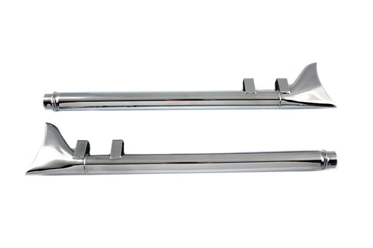 HARLEY Wyatt Gatling Straight Fishtail Kit passt für 1985–1994 FLT,