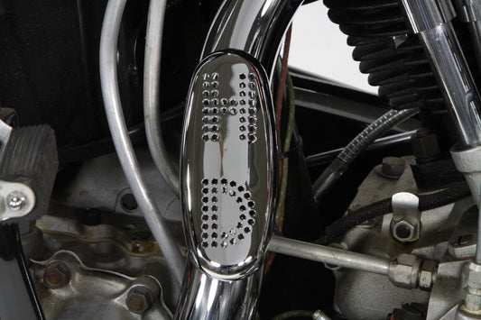 HARLEY Replica Hitzeschutzstiefelschutz passend für 0- Custom, Anwendung
