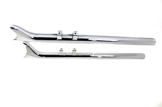 HARLEY Wyatt Gatling 36 Zoll Straight Fishtail Set Passend für 1995-2016 FLT,