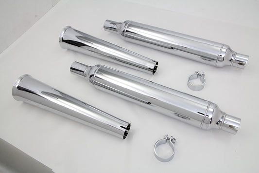 HARLEY Megaphon-Auspuffendstück-Kit passend für 1958-1984 FL,