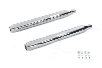 HARLEY Wyatt Gatling 28-5/8 Zoll Bullet Schalldämpfer-Set passend für 1995-2016 FLT,