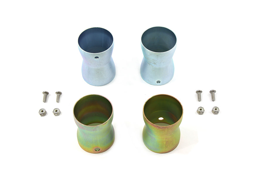 HARLEY 1-7/8 inch Torque Tube Baffle Set 2 Stage fits 0- Custom, application for straight pipes
