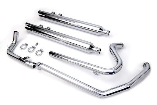 HARLEY Touring Crossover-Auspuffkrümmeranlage Chrom Passend für 2009-2009 FLT,