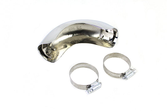 HARLEY Chrom Rückhitzeblech passend für 1970-1984 FL,