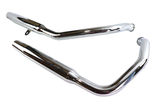 HARLEY Nahtloses Auspuffsystem Chrom Passend für 1986-2003 XL,