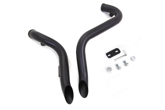 HARLEY Wyatt Gatling Drag Pipe Set Down Type Passend für XL ab Bj. 1986,