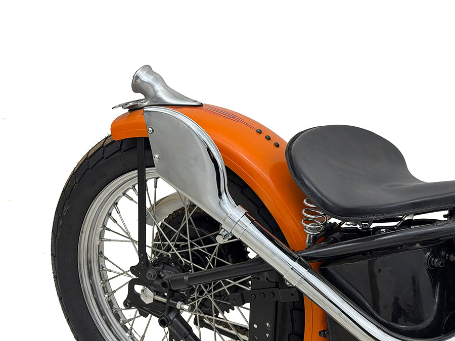 HARLEY Batique Style Auspuffblende Passend für 0- Zoll Custom, Anwendung für 1-3/4 Zoll Auspuff