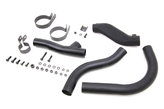 HARLEY Black Knucklehead Auspuffkrümmer-Kit passend für 1941-1947 EL, 1941-1947 FL,