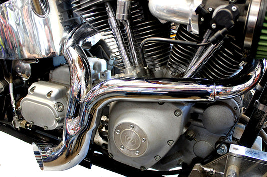 HARLEY Wyatt Gatling FXST Ground Pounder Chrom Passend für 2007-UP FXST,