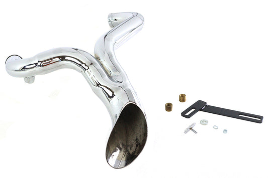 HARLEY Wyatt Gatling FXD Ground Pounder Chrom passend für 2006-2017 FXD,