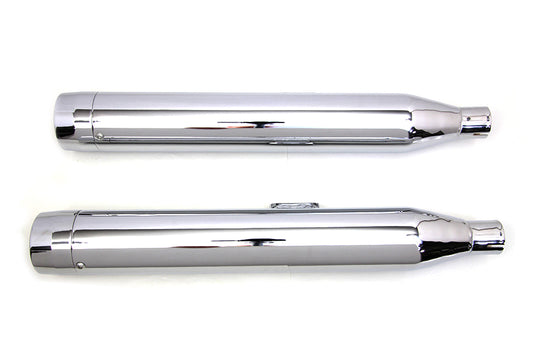 HARLEY Wyatt Gatling Long Cannon Slip On Schalldämpfer Set passend für 2018-UP FLFB, 2018-UP FLFBS, 2018-UP F