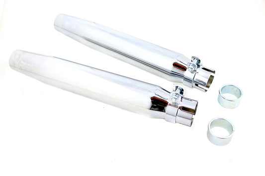 HARLEY Tapered Slip on Muffler Set Fits 0- Custom, application 0- Custom, application