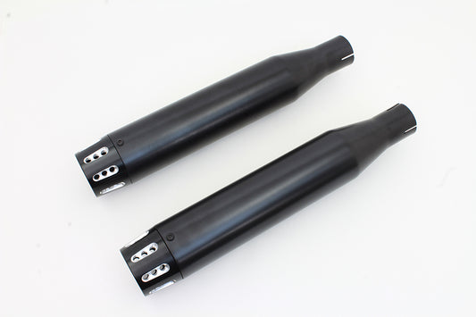HARLEY Schwarzer, konischer Revolver-Endschalldämpfer-Satz, schwarz, passend für 2014-2017 XL,
