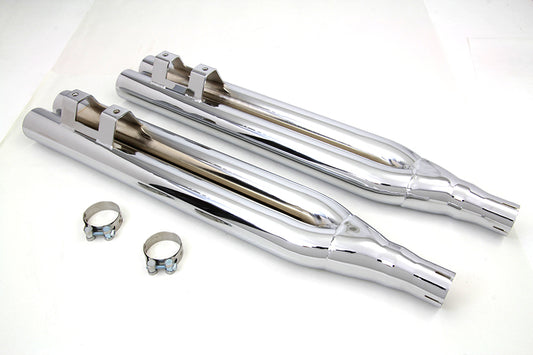 HARLEY Double Barrel Auspuff-Verlängerungsrohr passend für 2017-UP FLT,
