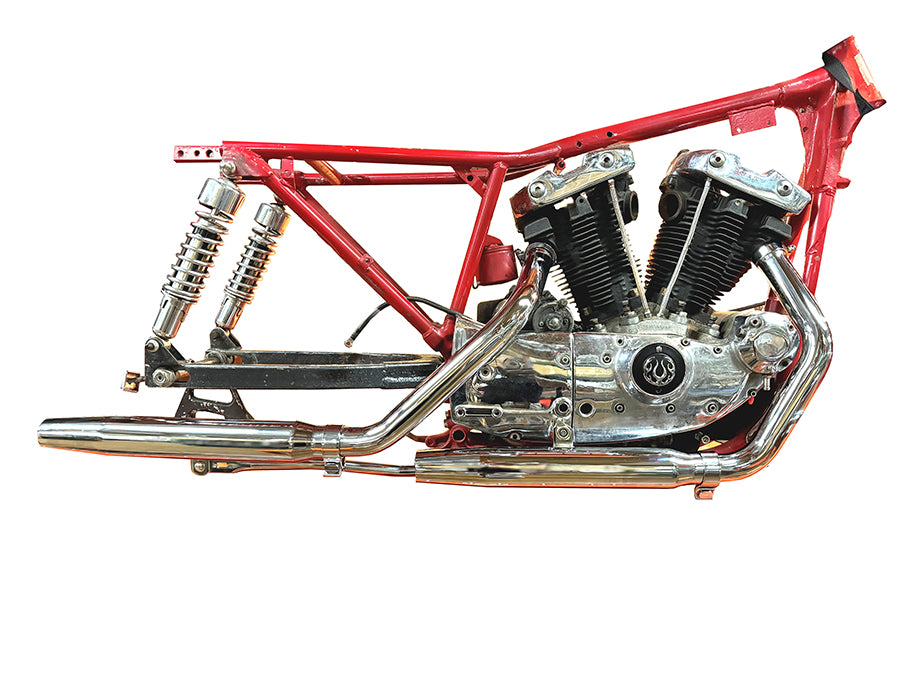 HARLEY Tapered Muffler Exhaust Kit Chrome fits 1980-1984 XL,