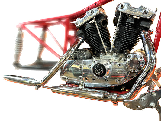 HARLEY Tapered Muffler Exhaust Kit Chrome fits 1980-1984 XL,