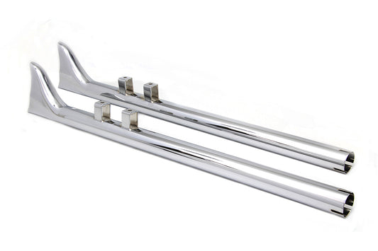 HARLEY Wyatt Gatling 36 Zoll Straight Fishtail Set passend für 1995-2016 FLT,
