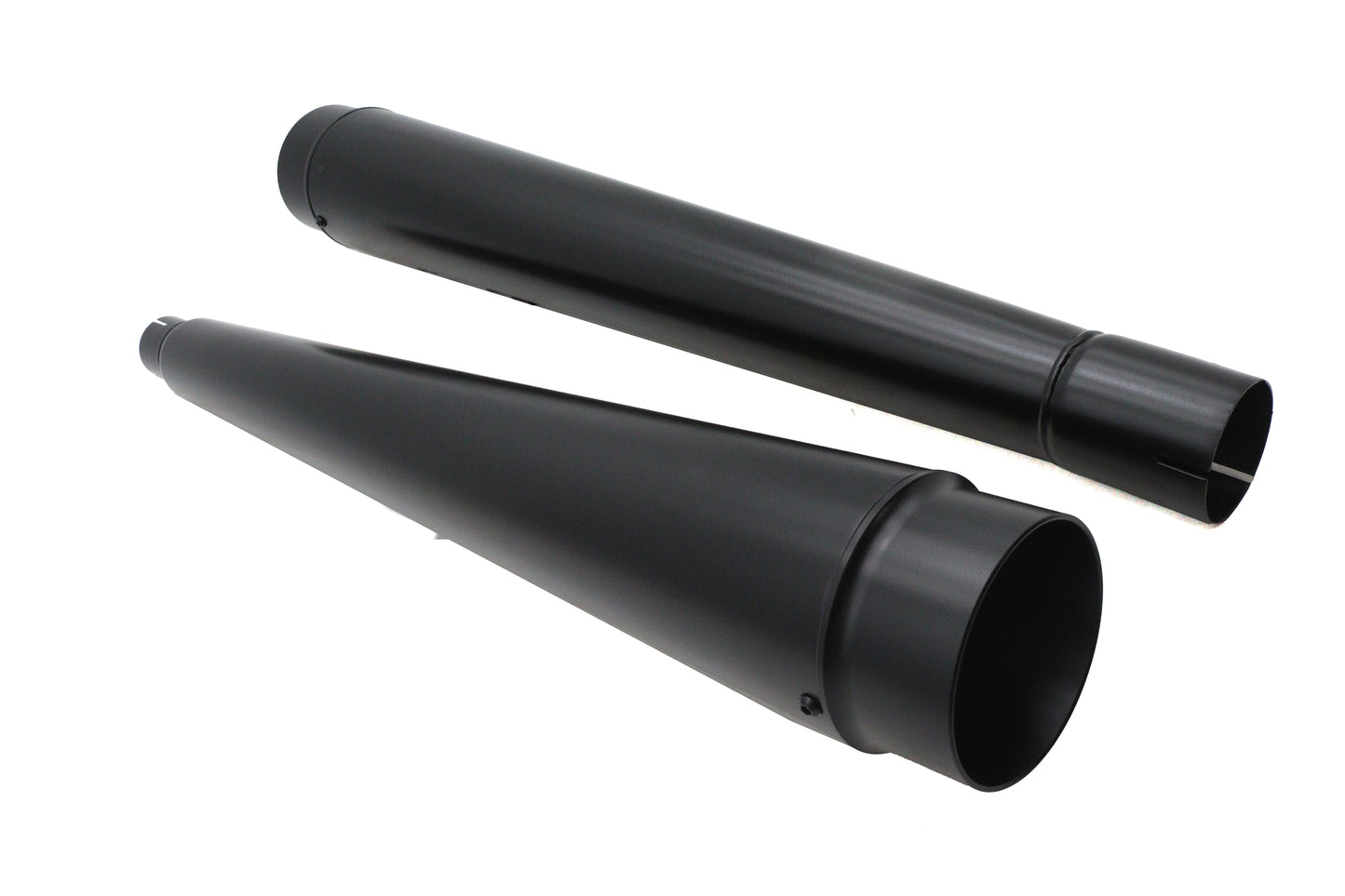 HARLEY M8 Ultima Radium Megaphon Schalldämpfer Set Schwarz Passend für 2017-UP FLT,