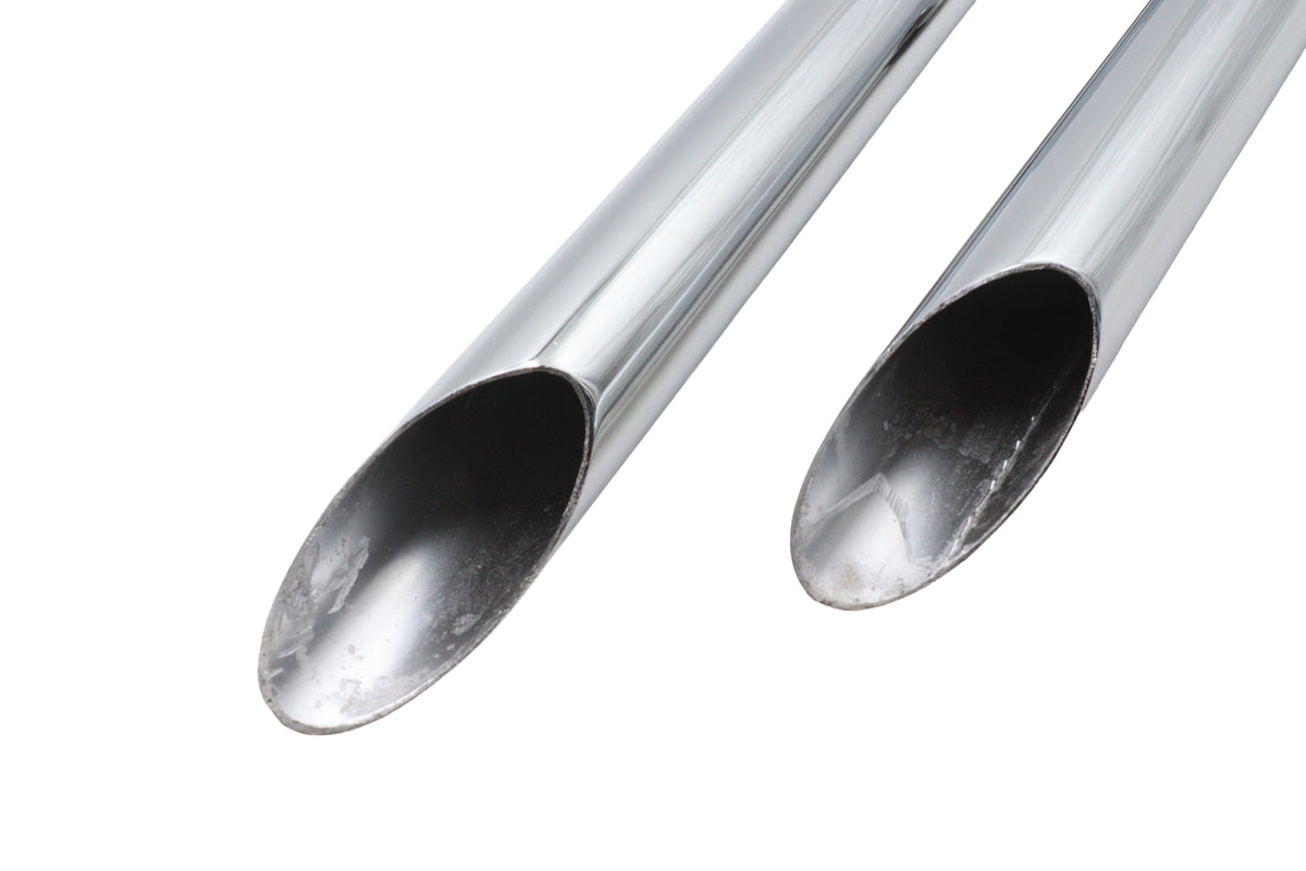 HARLEY Big Growl Sharp Shooters Auspuffanlage Chrom Passend für 1986-2005 FLST, 1986-2005 FXST,