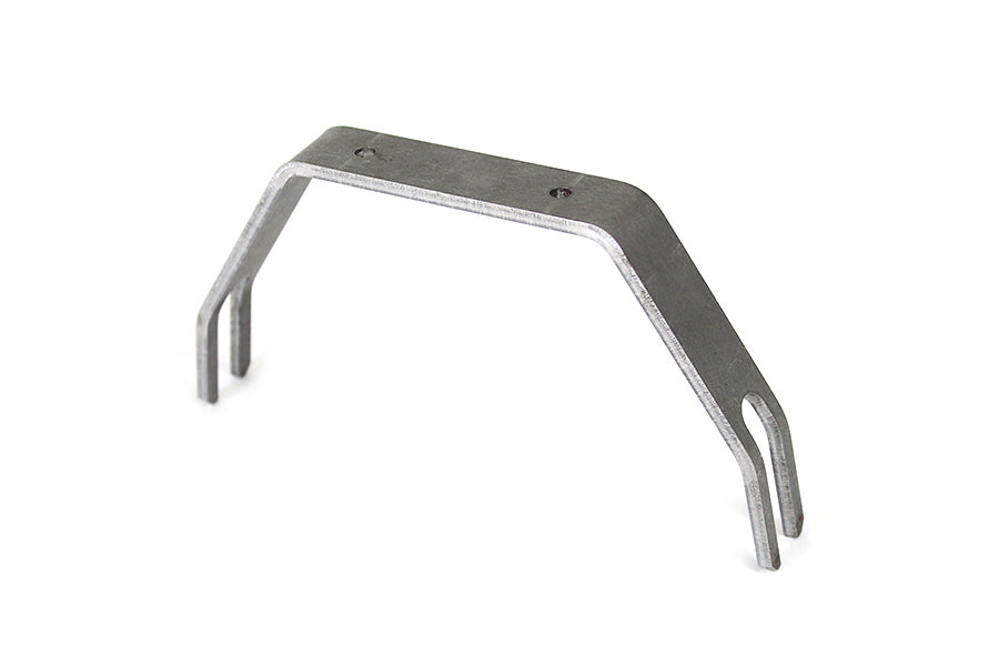 HARLEY 6 inch Flat Fender Bracket Raw Steel fits 0- Custom, application for rigid frames