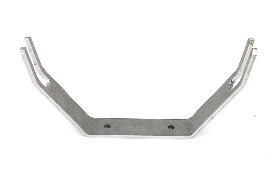 HARLEY 6 inch Flat Fender Bracket Raw Steel fits 0- Custom, application for rigid frames