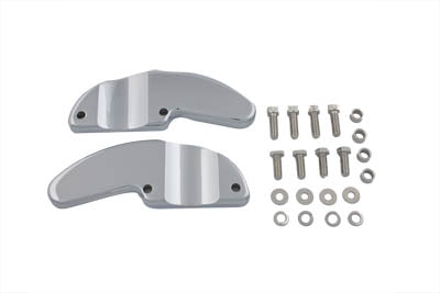 HARLEY Front Fender Adapter Bracket Chrome fits 1980-1999 FLT, 1980-1999 FLT,