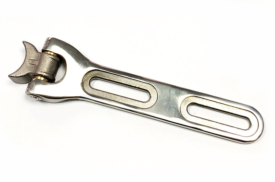 HARLEY Solo Seat Nose Hinge Assembly Polished fits 0- All, models