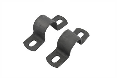 HARLEY Rear Fender Mount U-Clamps Parkerized fits 1936-1940 EL, 1941-1957 FL, 1938-1947 UL,