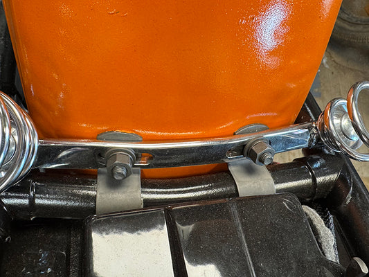 HARLEY Rear Fender Mount U-Clamps Parkerized fits 1936-1940 EL, 1941-1957 FL, 1938-1947 UL,