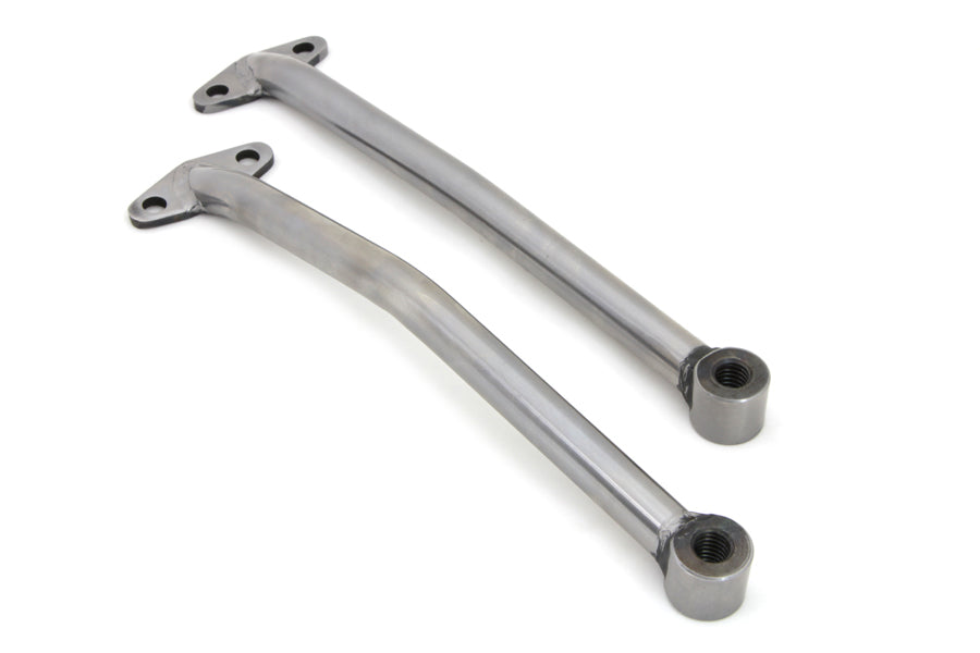 HARLEY Rigid Rear Fender Brace Set Raw fits 0- Custom, application for any width fender