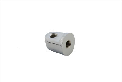 HARLEY Bates Scheinwerferhalterung Block Chrom Billet Passend für 1984-UP FXST,