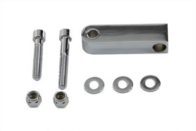 HARLEY Bates Headlamp Mount Bracket Extension fits 0- Custom, application for marker lamp set 0- Custom, application for round headlamp